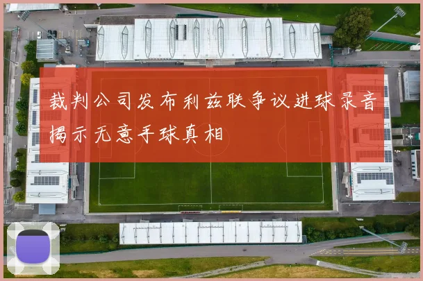 裁判公司发布利兹联争议进球录音揭示无意手球真相